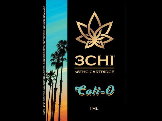 3 Chi Delta 8 Vape Cartridge - Cali-O