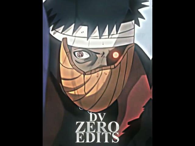 Obito Edit - DV ZERO EDITS #obito #obitoedit #tobi #tobiedit #edit #edits #animeedit  #naruto #fun