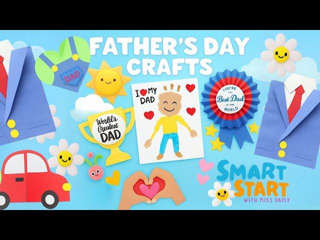 7 Easy Father's Day Crafts for Kids | Smart Start with Miss Daisy