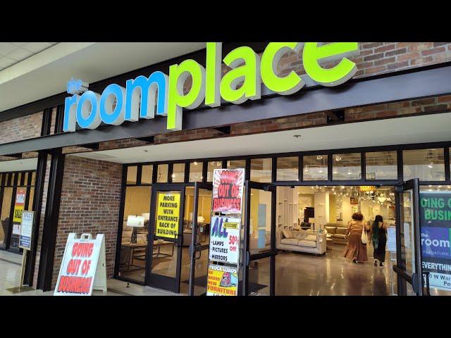 The Room place At Northwoods Mall Peoria Illinois Going Out of Business sale 2024