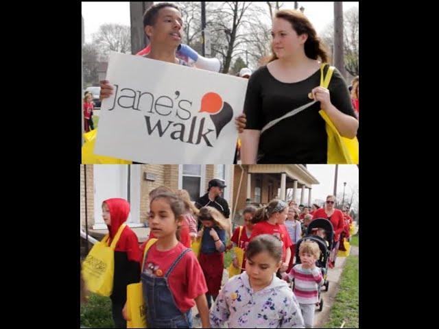 Jane's Walk video from 2018 walk in Brantford