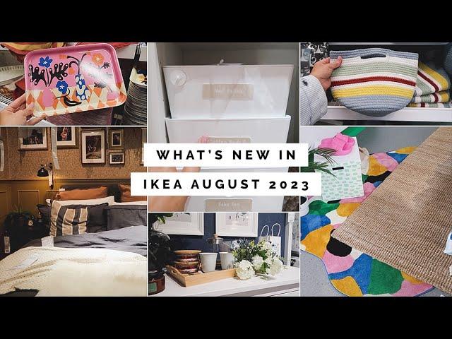 WHAT'S NEW IN IKEA AUGUST 2023 | SHOWROOM TOUR, SHOP WITH ME & HOME STYLING IDEAS