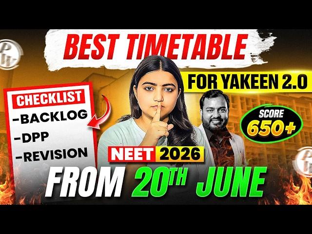 ️Online Students: Study This Way From YAKEEN 2.0NEET 2026‼️ Selection Confirmed‼️