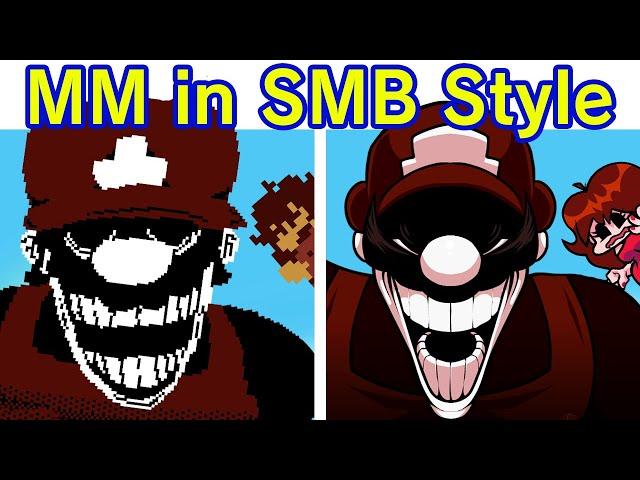 Friday Night Funkin' VS MX | POWER-DOWN and DEMISE SMB Style | Mario's Madness V2 (FNF Mod)