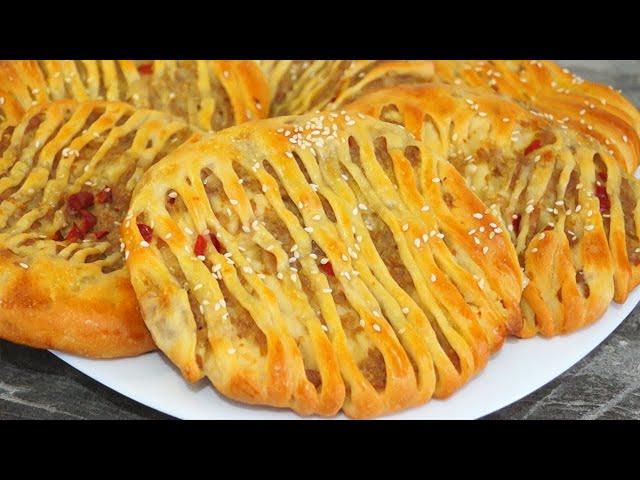 Беляши и Чебуреки "нервно" ЛЕЖАТ В СТОРОНКЕ!!! ВКУСНОТА За Несколько МИНУТ. Очень Вкусно!