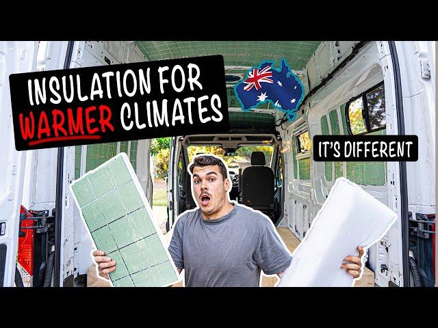 The  BEST INSULATION for Australia | FORD TRANSIT conversion