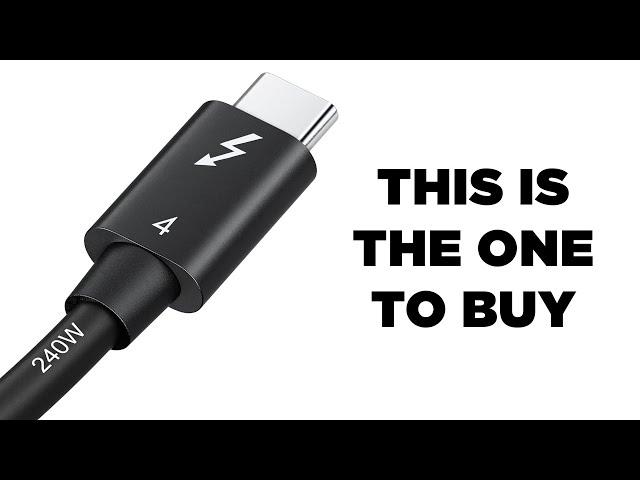 The Best USB 4/Thunderbolt 4 Cable Money Can Buy