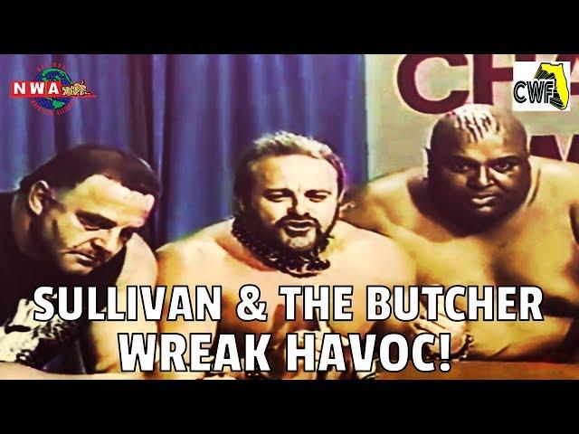 Kevin Sullivan & Abdullah The Butcher Wreak Havoc! (1986) (Championship Wrestling From Florida)