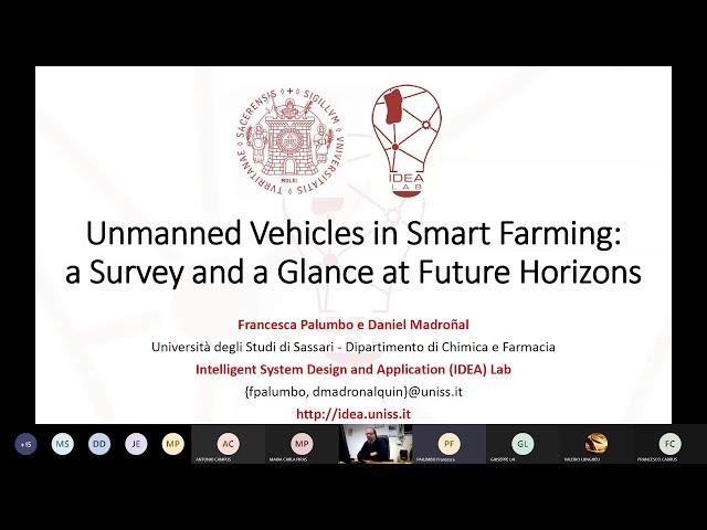 Unmanned Vehicles in Smart Farming: a Survey and a Glance at Future Horizons