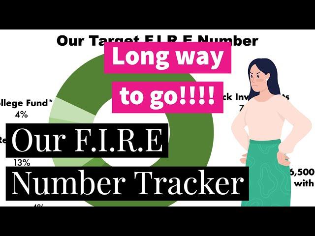 Our FIRE Number Tracker | 15.8% to Goal | Fat FIRE | Long Way to GO