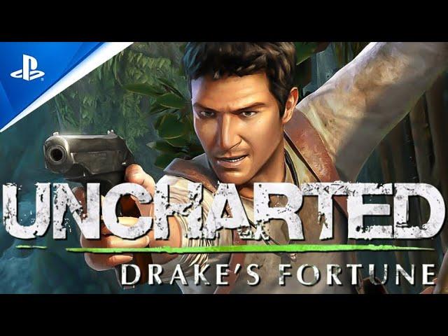 Uncharted: Drake's Fortune | ИГРОФИЛЬМ | #BLACKRINSLER