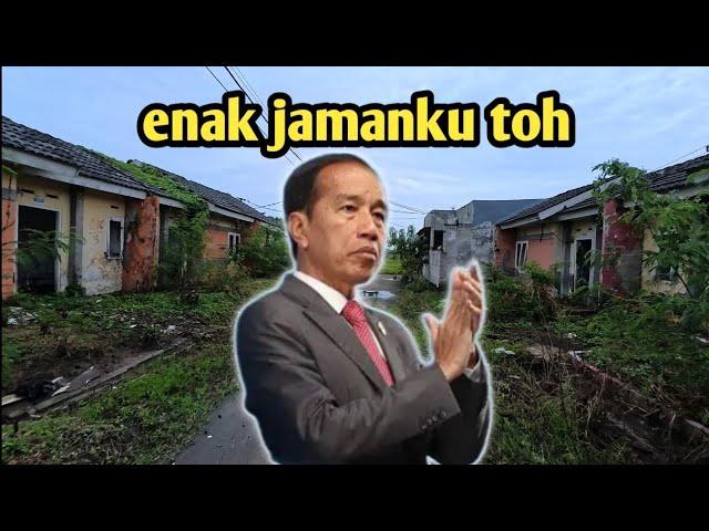 RUMAH SUBSIDI JOKOWI BAK KAMPUNG MATI
