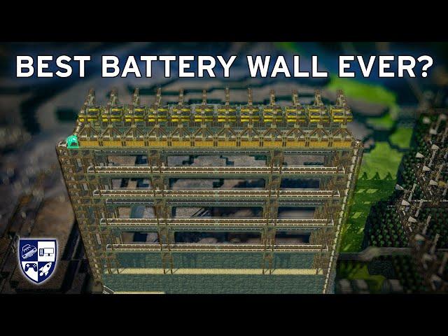 Best Battery Wall Ever? Timberborn The Helix Ep. 12