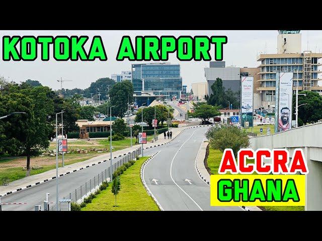 KOTOKA INTERNATIONAL AIRPORT, Walk Tour 2023 [Virtual Walk around the premises] ACCRA - GHANA