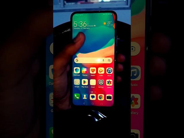 HUAWEI Y9 prime 2019 EMUi 12.0 update #shorts