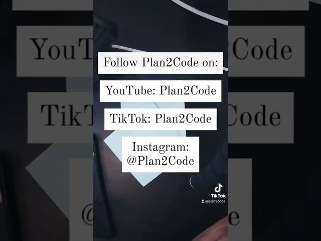 Follow Plan2Code on YouTube, TikTok & Instagram  #BlackWomenInTech #BlackEngineers #BlackMenInTech