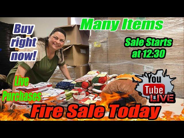 Live Fire Sale Mystery Boxes, candy, Christmas, Halloween & much more!