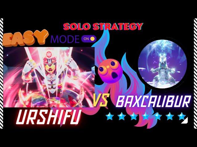 Amazing Urshifu Takes Down 7-Star Baxcalibur