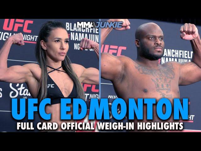 UFC Fight Night 246 Weigh-In Highlights: Everyone On Point in 34 Minutes | UFC Edmonton