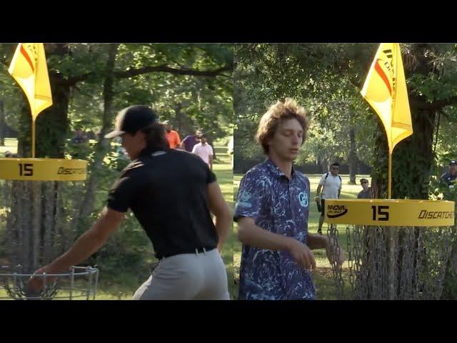 Ezra + Calvin Knock Down BACK-TO-BACK 60' Putts | Texas States 2023