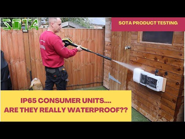 ARE THESE CONSUMER UNITS REALLY WATERPROOF?? SOTA PRODUCT TESTING 001