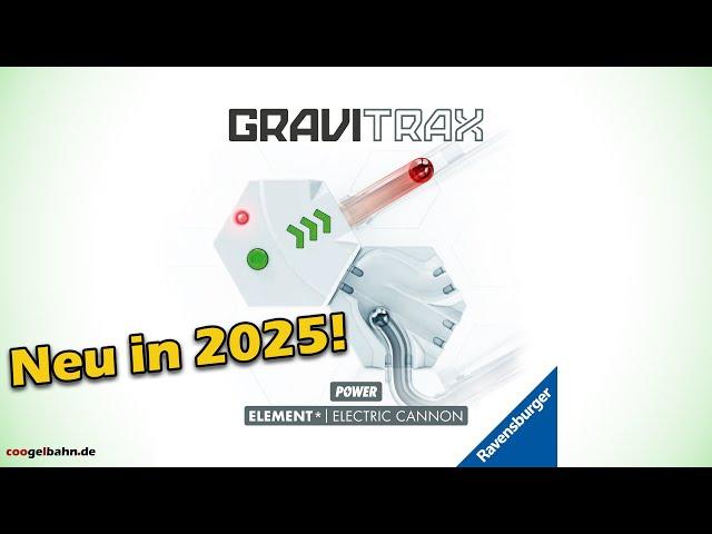 Neu in 2025 :: ELECTRIC CANNON  Neues für GraviTrax im Frühjahr 2025