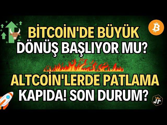 Bitcoin'de Büyük Dönüş Başlıyor Mu? Altcoin'lerde Patlama Kapıda! #altcoin bitcoin  #altcoin  #borsa