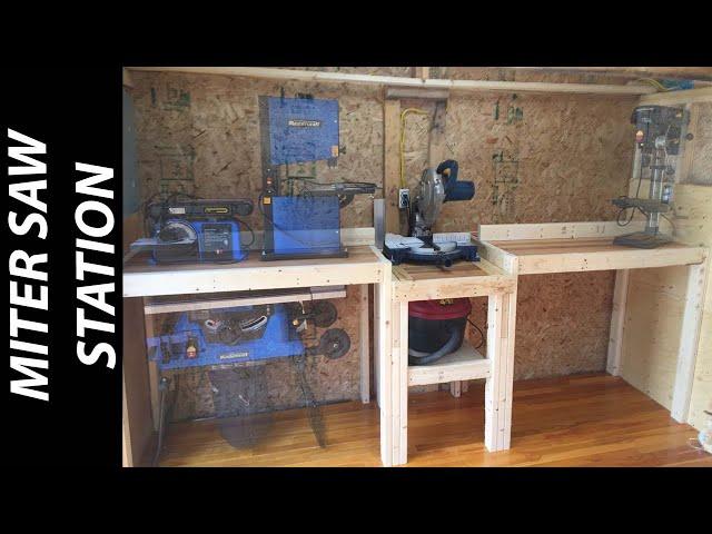 MITER SAW STATION - DIY / WWW