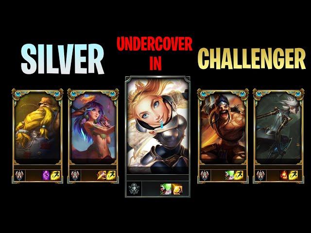 Hardstuck Silver goes undercover in Challenger Game