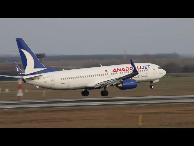 Anadolu Landing at Budapest Airport