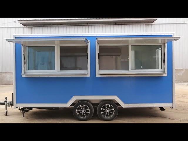 Mobile food truck Design Ideas | FS430 Square Shape Food Truck Builder