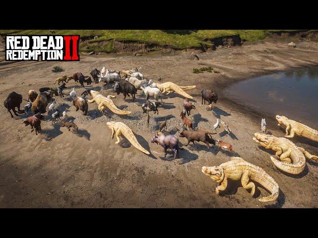 Every ANIMAL Showcased in Red Dead Redemption 2.