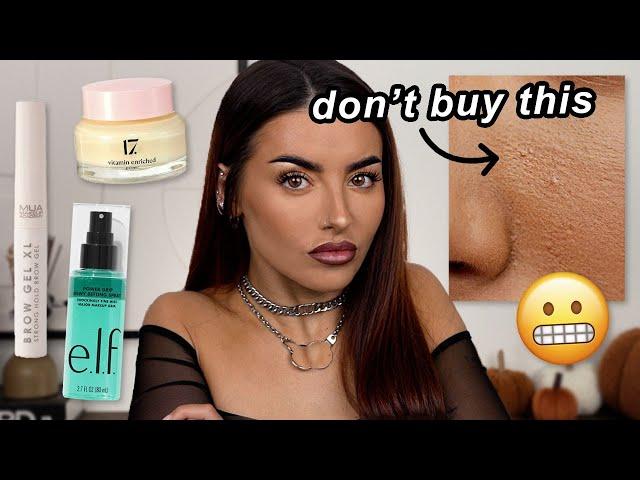 MASSIVE FAIL! Testing NEW Drugstore Makeup! SO MANY DUPES!?