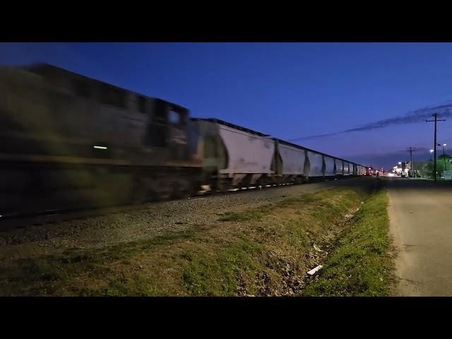 CSX L640 passing through Lake City, SC.