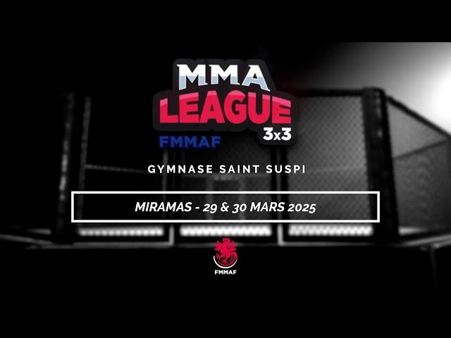 MMA League Miramas FMMAF - Cage 3 / Jour 1