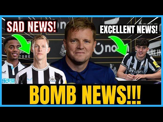 SAD NEWS! NEWCASTLE UPDATES |EDDIE HOWE NEWCASTLE UNITED FC NEWS| NEWCASTLE NEWS |  SKY SPORTS NUFC