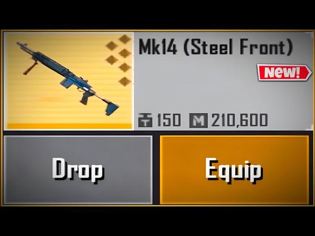 i Got Golden Steel Front Mk14 From Enemy  | PUBG МЕТRО ROYALE CHAPTER 24