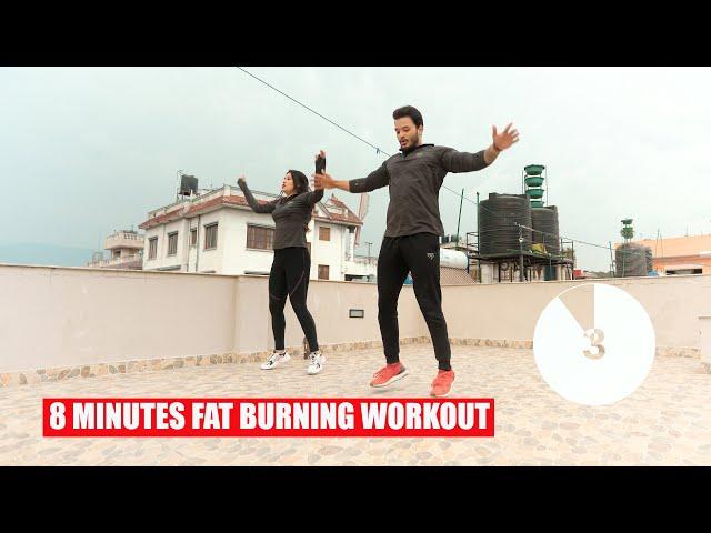 8 Minutes Fat Burning Workout