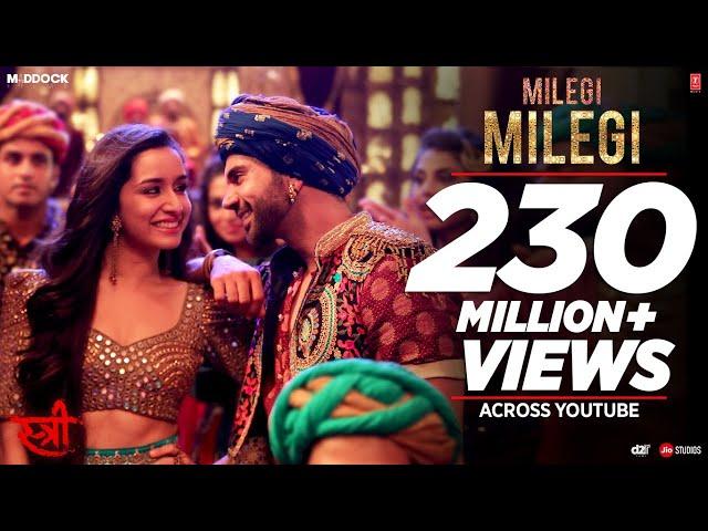 Milegi Milegi Video Song |  STREE | Mika Singh | Sachin-Jigar | Rajkummar Rao, Shraddha Kapoor