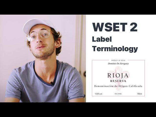 WSET 2 • Wine Labels and Terminology Practice Questions