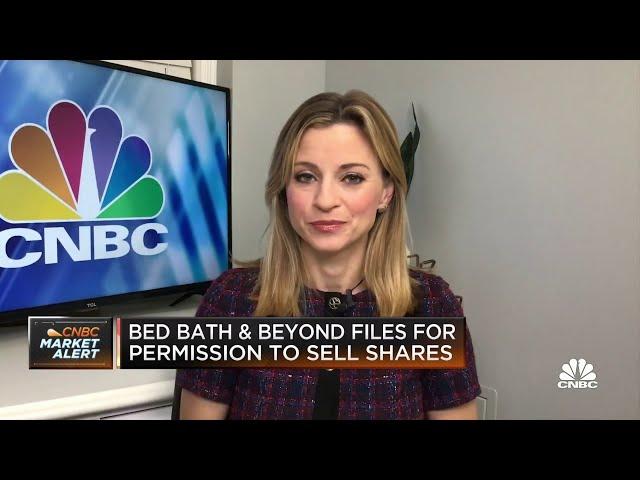 Bed Bath & Beyond files for permission to sell shares