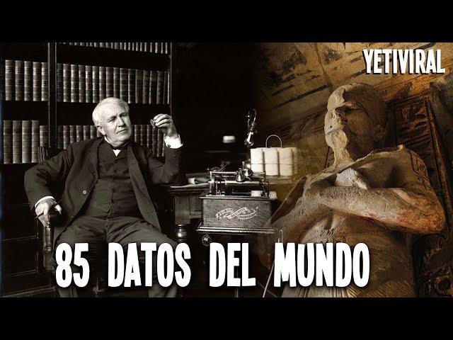  85 Datos del MUNDO que NUNCA VISTE  | Parte 1