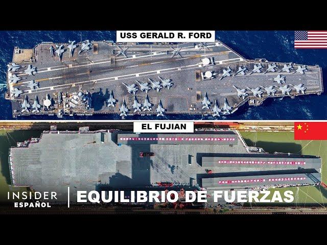 Portaviones de Estados Unidos versus portaviones de China | Equilibrio de fuerzas | Insider Español