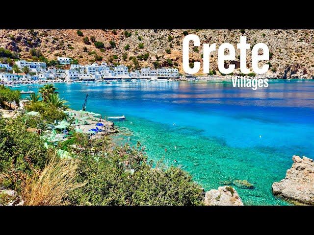 The Villages Of Crete - Where the Real Life of The Island Is Lived - Greece  - Part 1