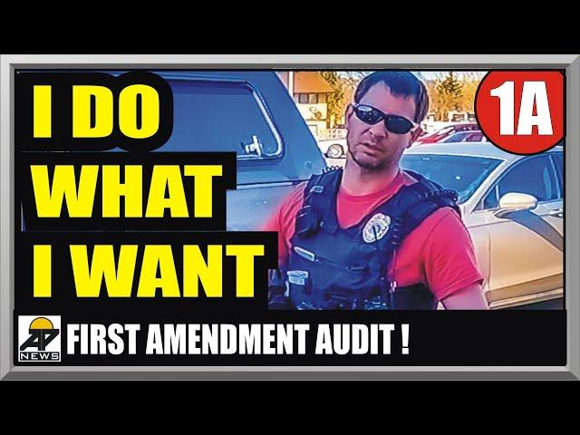 TYRANT COP SHUTDOWN !! Billings Montana Cop Watch - First Amendment Audit - Amagansett Press