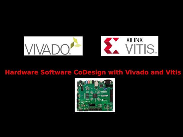 Hardware Software CoDesign with Vivado and Vitis