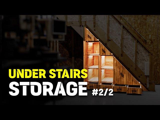 Under Stairs Storage Making #2/2 │ DIY