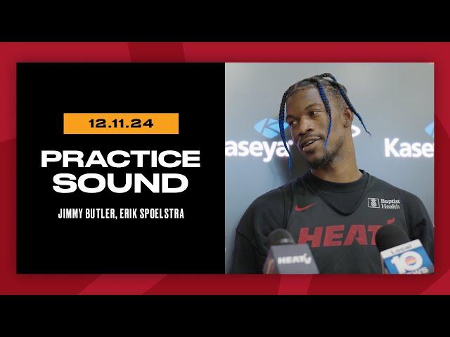 Jimmy Butler, Erik Spoelstra | Practice Interview | December 11, 2024