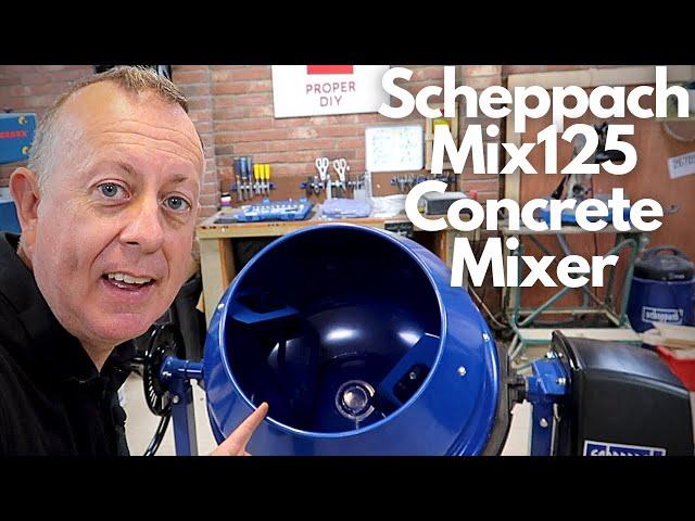 Scheppach Mix 125 Concrete Mixer Review