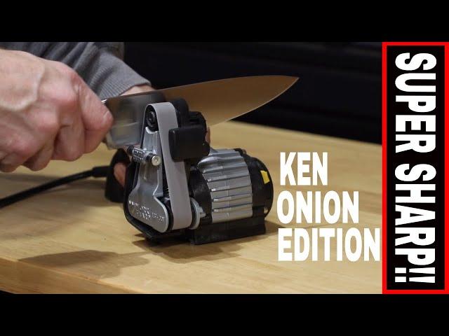 THE BEST KNIFE SHARPENER PERIOD!  EASY TO USE, WORKS FAST!